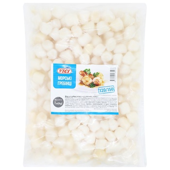 Vici Raw-frozen Scallops 1000g