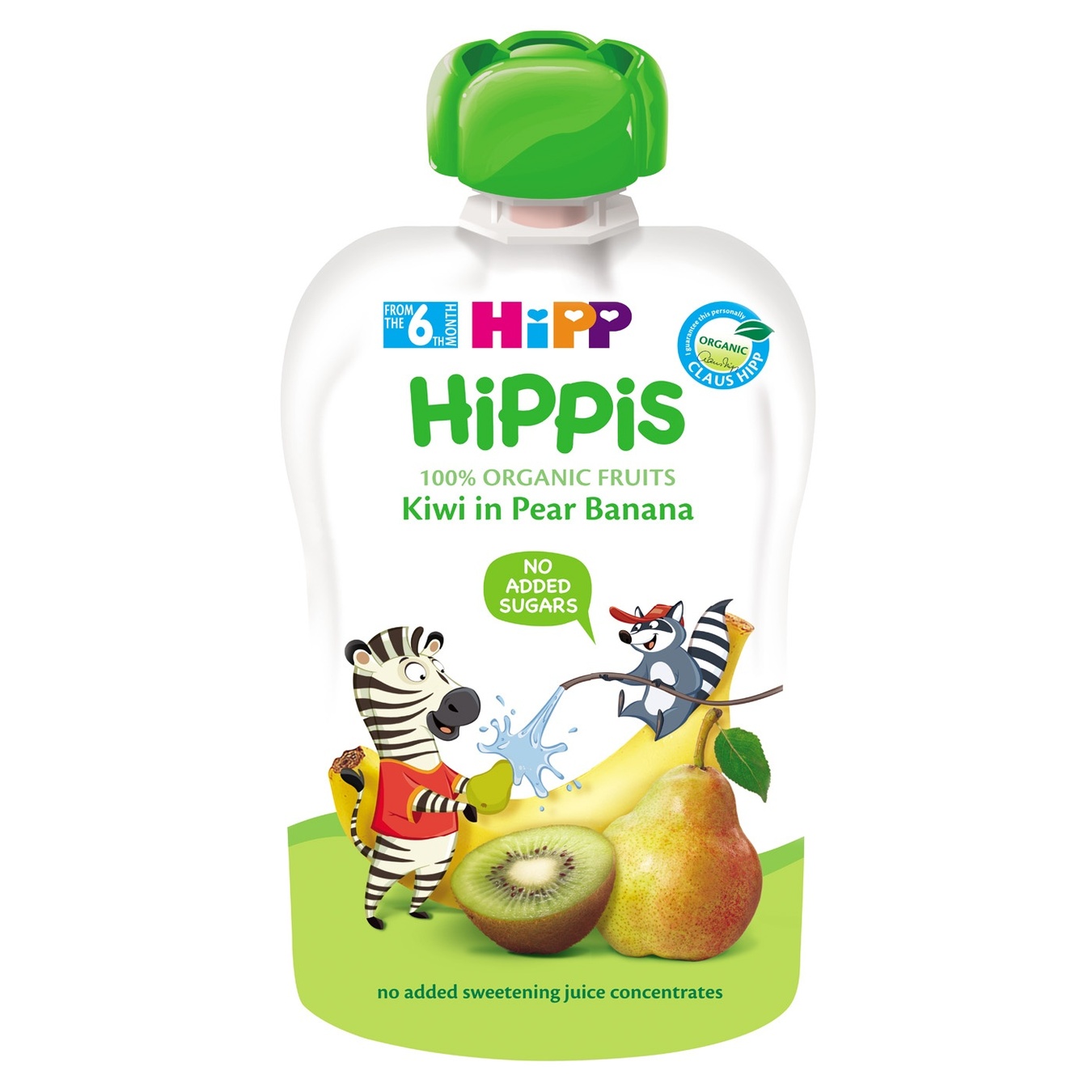 

Пюре HiPP Hippis груша-банан-киви 100г