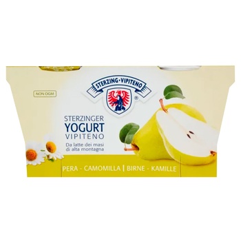 Sterzing di Vipiteno Chamomile Pear Yogurt 3.7% 2x125g