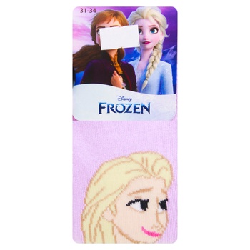 Носки детские Disney Frozen р.19-22 фиолетовый - купить, цены на - фото 1