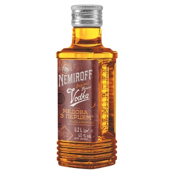 Nemiroff Honey Vodka with pepper 40% 200ml - buy, prices for Vostorg - photo 2