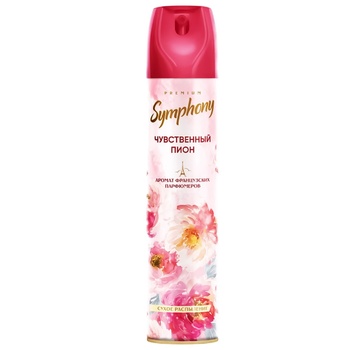 Symphony Sensitive Peony Air Freshener 300ml - buy, prices for Auchan - photo 2