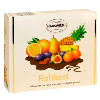 Конфеты Hauswirth фруктовое ассорти в шоколаде 180г - купить, цены на - фото 2