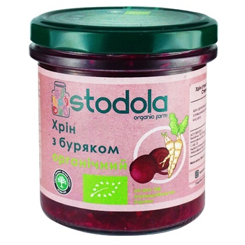 Stodola Organic Horseradish with Beets 300g - buy, prices for Auchan - photo 1