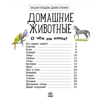 Книга Энциклопедия дошкольника. Домашние животные - купить, цены на - фото 2