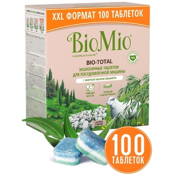BioMio Ecological Tablets for Dishwashers 100pcs - buy, prices for - photo 10