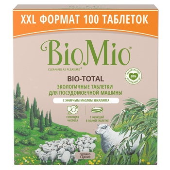 BioMio Ecological Tablets for Dishwashers 100pcs - buy, prices for - photo 11