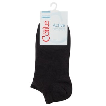 Conte Elegant Active Women's Socks s.25 Black - buy, prices for COSMOS - photo 1