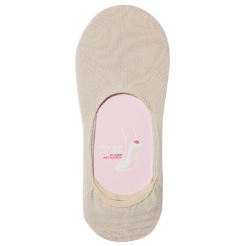 Підслідники Conte Elegant Classic жіночі бежеві розмір 25 - купити, ціни на КОСМОС - фото 2