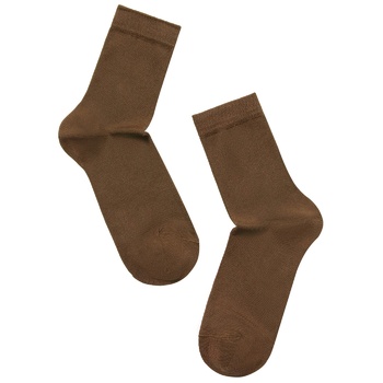 Conte Elegant Classic Women's Socks s.23 Chocolate - buy, prices for - photo 4