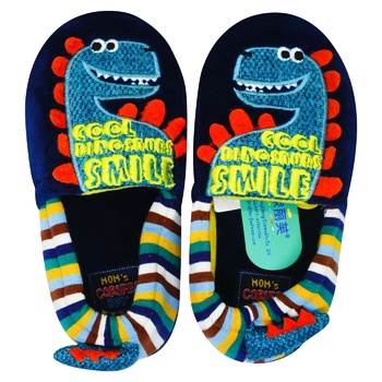 Тапочки дитячі Corifei р.23-32 темно-синій - купити, ціни на КОСМОС - фото 1