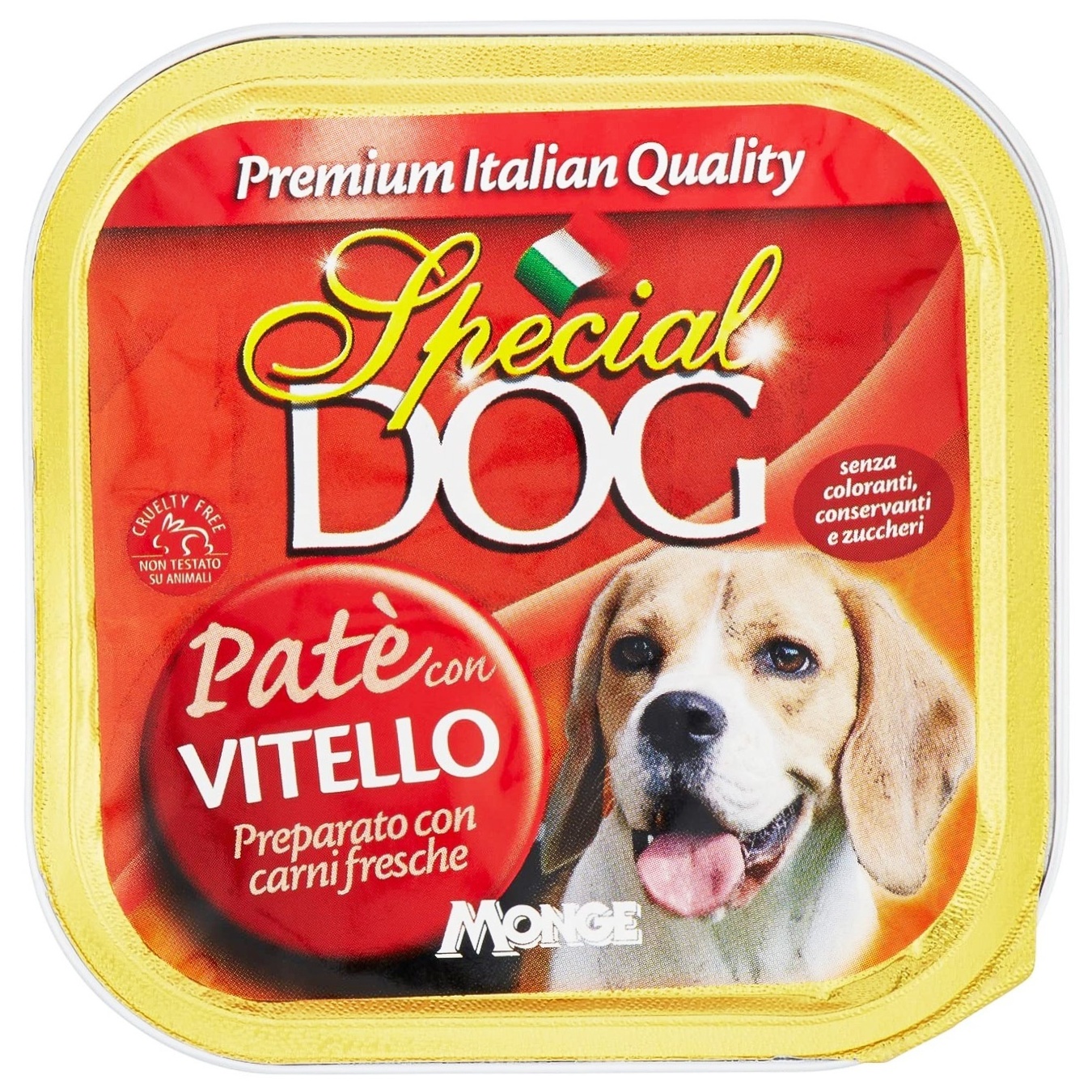 

Паштет Monge Special Dog из телятины для собак 150г
