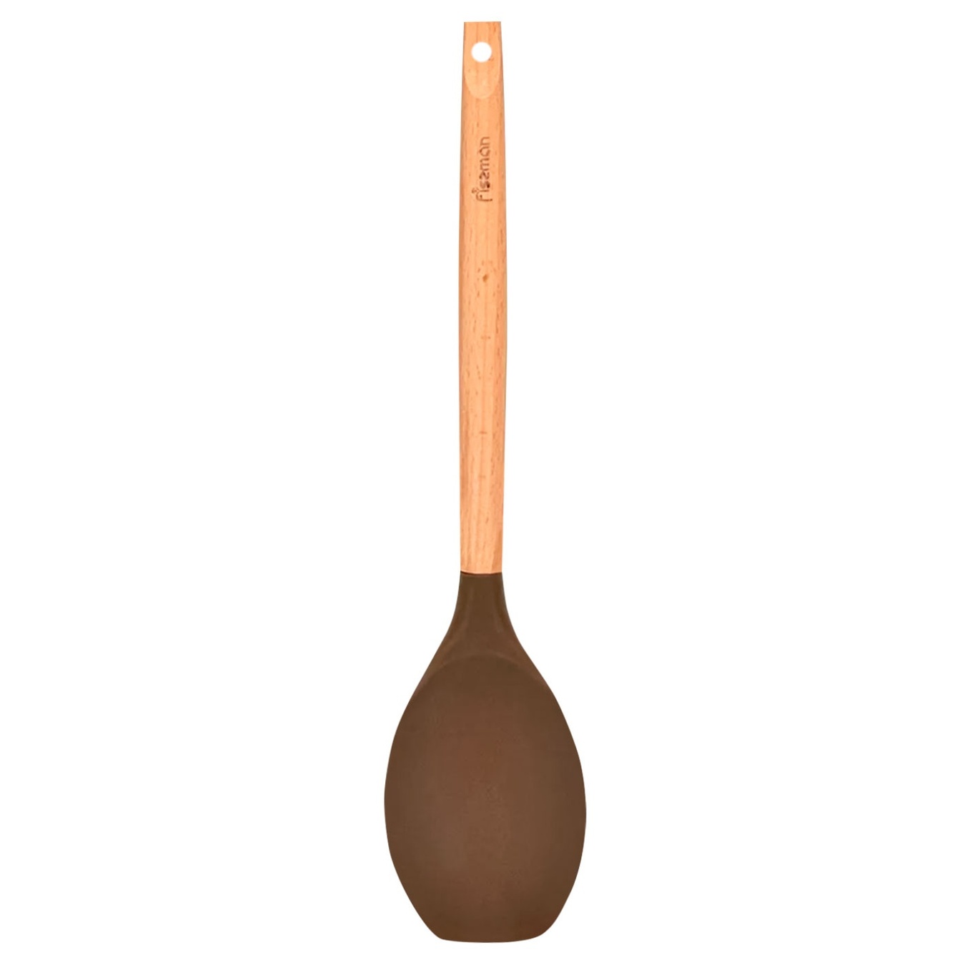 

Ложка сервировочная Fissman Chef's Tools силиконовая с деревянной ручкой 32см