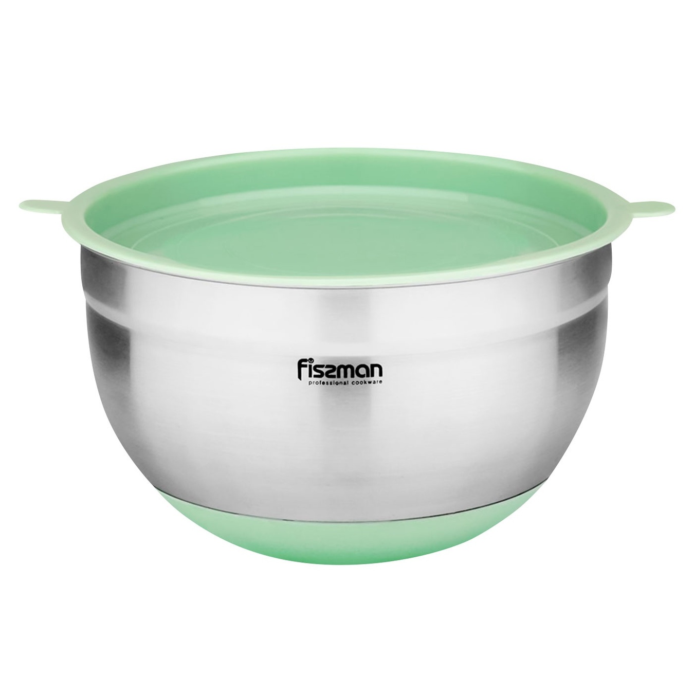 

Миска Fissman с крышкой и силиконовой подставкой 1,5л