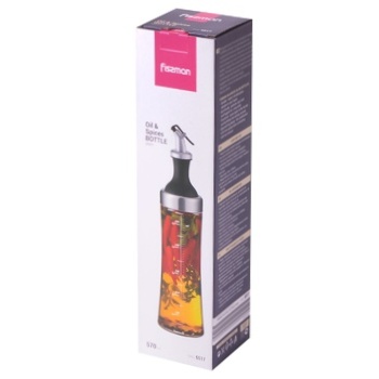 Fissman Glass Bottle for Oil and Spices 0.57l - buy, prices for - photo 1