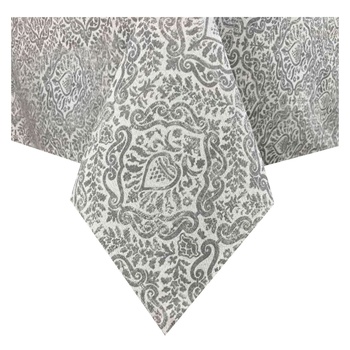 La Nuit Perla Monogram Silver Tablecloth 200cm - buy, prices for - photo 1