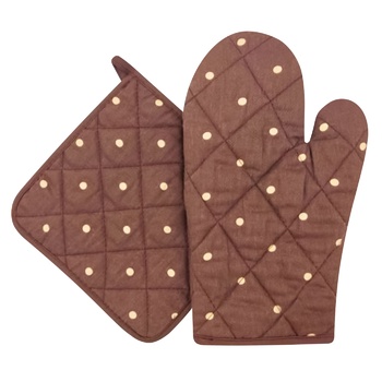 Simi Brown Tack and Glove Kitchen Set