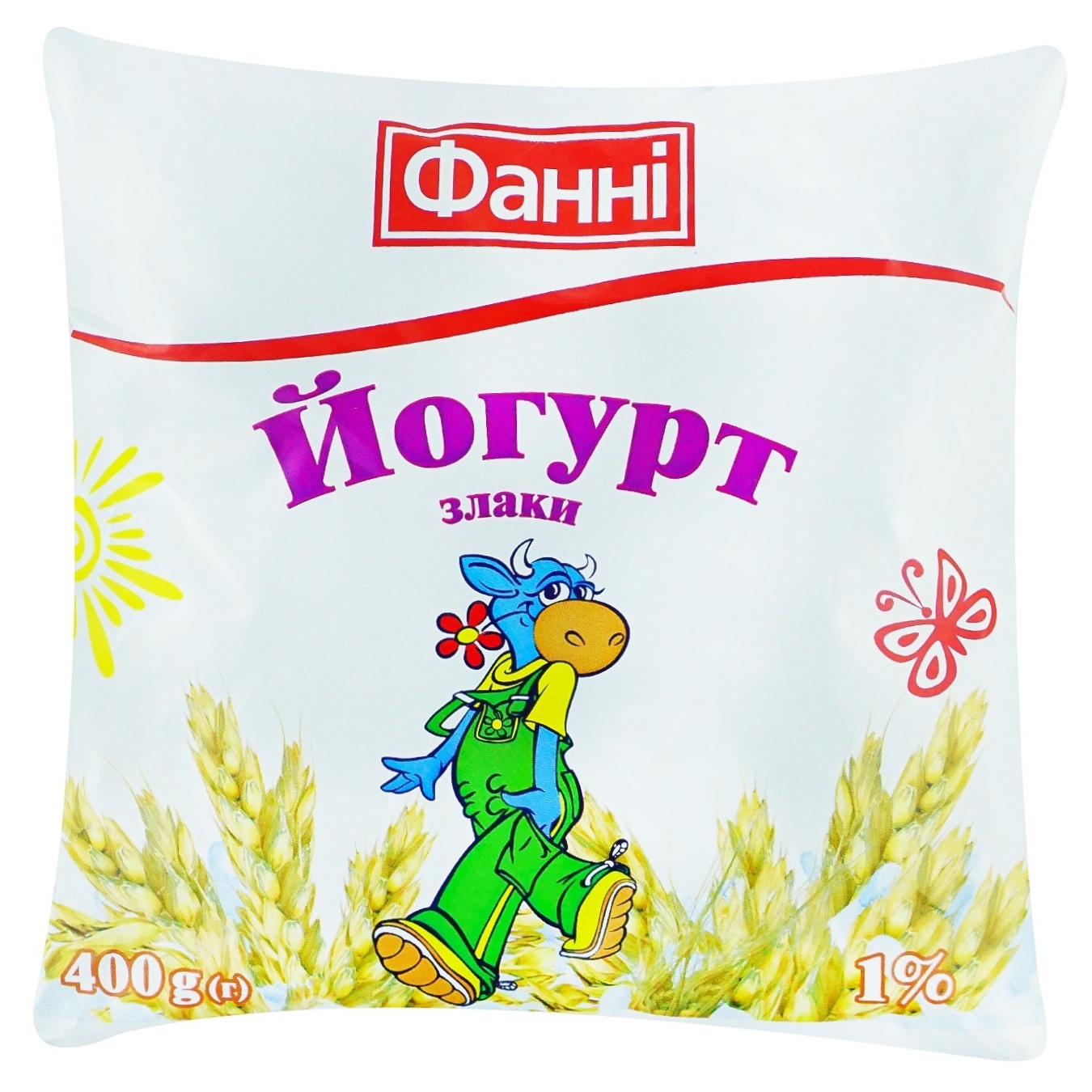 

Йогурт Фанни Злаки питьевой 1% 400г