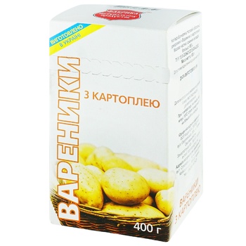 Вареники з картоплею 400г - купити, ціни на Auchan - фото 1