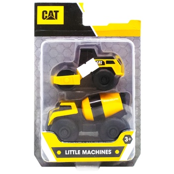 CAT Mini-Equipment Cement Truck and Road Roller Game Set - buy, prices for - photo 1