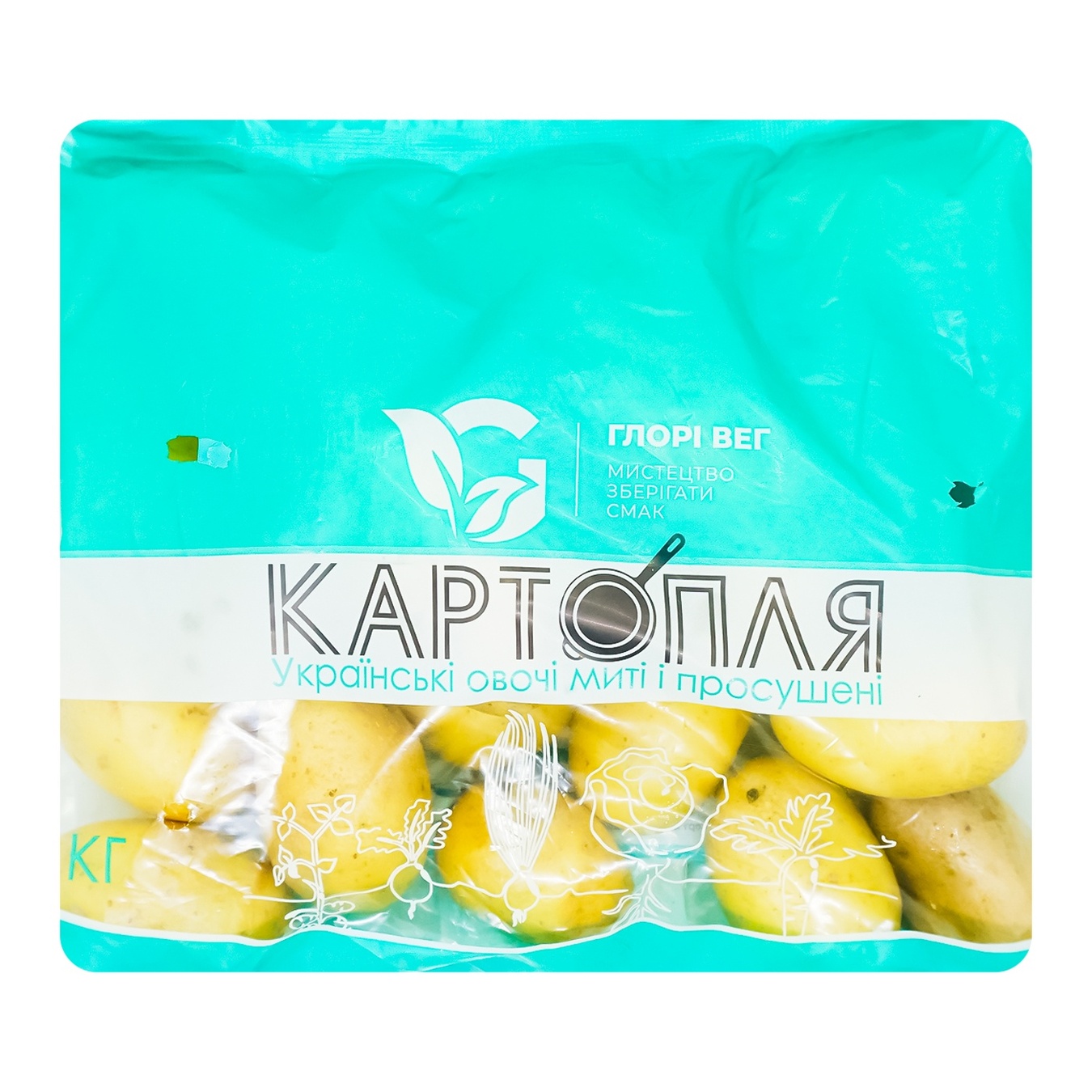 

Картофель Глори Вег беби белый 1кг
