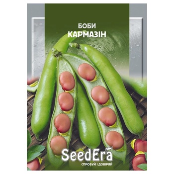 Семена Seedera Бобы Кармазин 10шт - купить, цены на - фото 1