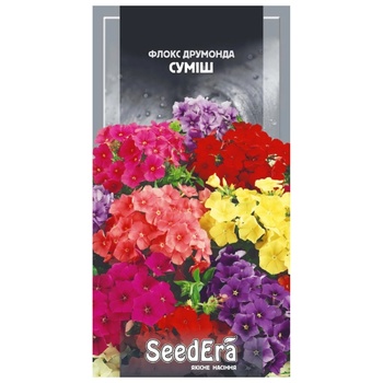 Seedera Flowers Phlox Drummond Mix Seeds 0.2g - buy, prices for Tavria V - photo 1