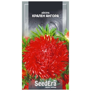 Семена Seedera Цветы Астра высокорослая Крален Ангора 0,25г - купить, цены на Таврия В - фото 1