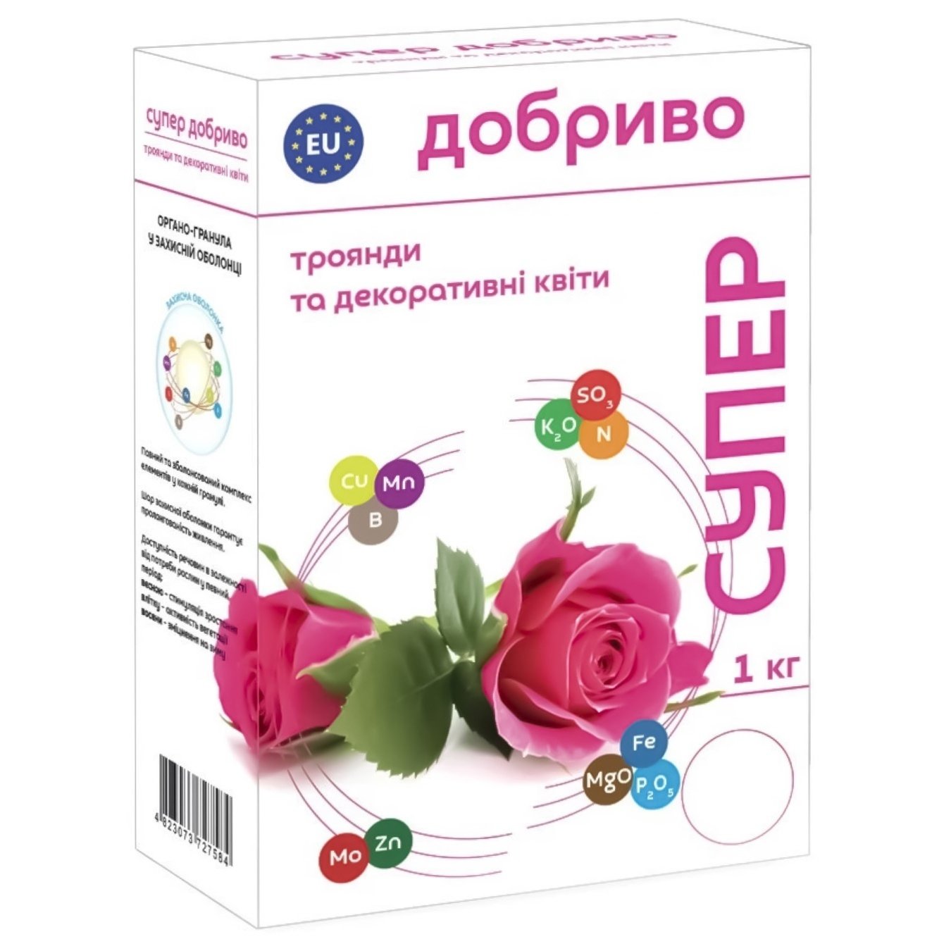 

Удобрение Семейный сад Супер для роз и декоративных цветов 1кг