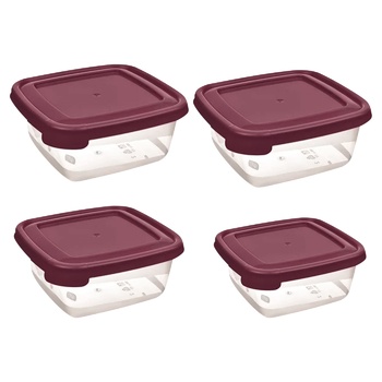 Bager Cook&Keep Containers Set 4pcs 0.2/0.5/0.9/1.5l - buy, prices for Vostorg - photo 2