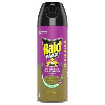 Raid Spring Meadow Against Flying And Crawling Insects Spray 300ml - buy, prices for MegaMarket - photo 1