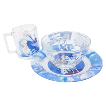 Disney Frozen Set of Dishes for Children Three Appliances - buy, prices for Auchan - photo 1