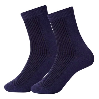 V&T Dark Blue Man's Socks 25-27s - buy, prices for Vostorg - photo 1