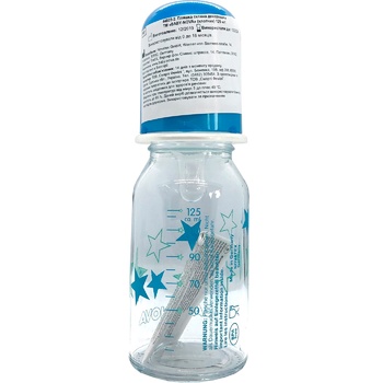 Baby-Nova Glass Feeding Bottle 125ml - buy, prices for Vostorg - photo 3