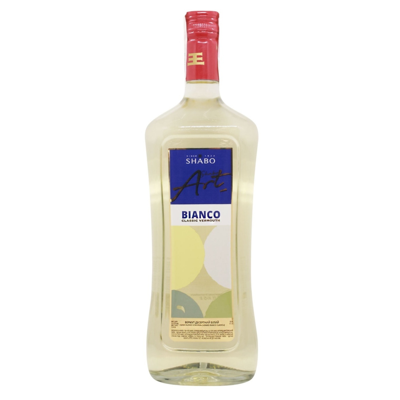 

Вермут Shabo Bianco Classic белый десертный 15% 1л