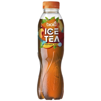 Biola Ice Tea Drink Black Tea Peach 0.5l - buy, prices for MegaMarket - photo 1