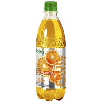 Напій газований Biola Fruit Water Апельсин 0,5л - купити, ціни на Епіцентр FOOD - фото 1