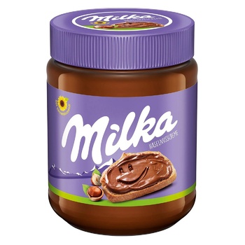Паста шоколадна Milka з лісовим горіхом 350г - купити, ціни на Торба - фото 1