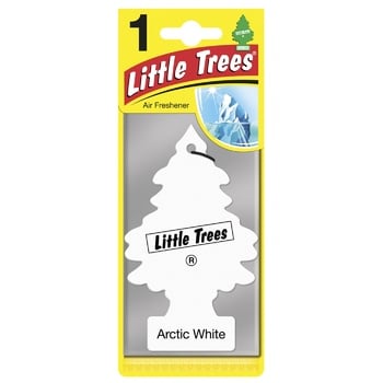 Ароматизатор Little Trees Arctic White для автомобіля - купити, ціни на МегаМаркет - фото 1