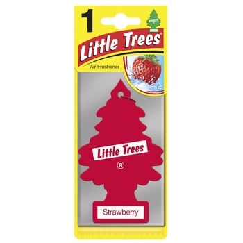 Освіжувач повітря Little Trees автомобільний Полуниця 5г - купити, ціни на ULTRAMARKET - фото 1