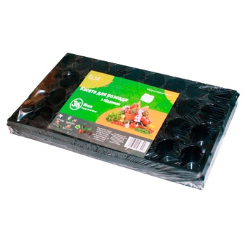 Elsa №36 Cassette for Seedlings with Pallet - buy, prices for - photo 1