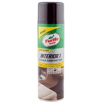 Turtle Wax Interior 1 2in1 Dry Cleaning 500ml - buy, prices for MegaMarket - photo 1