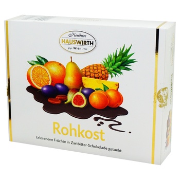 Конфеты Hauswirth фруктовое ассорти в шоколаде 180г - купить, цены на - фото 1