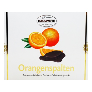 Hauswirth Orange in Chocolate Candies 180g - buy, prices for - photo 3