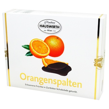 Hauswirth Orange in Chocolate Candies 180g - buy, prices for - photo 1