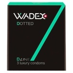 Wadex Dotted with Dot Structure Condoms 3pcs