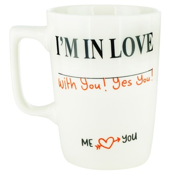 Galleryglass Love Porcelain Mug 370ml - buy, prices for Auchan - photo 3