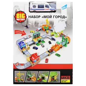 Ігровий Набір Big motors Моє місто 0607-15 - купити, ціни на КОСМОС - фото 2