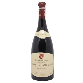 Вино Roux Pere & Fils Gevrey-Chambertin Vieilles Vignes красное сухое 13% 0,75л - купить, цены на МегаМаркет - фото 1