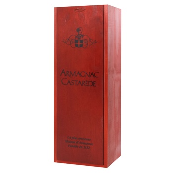 Castarede Annee 1990 Armagnac 40% 0.7l in wooden box - buy, prices for MegaMarket - photo 4